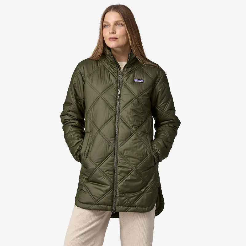 Women's Pine Bank Insualted Parka - Pine Needle Green Women's wool jackets