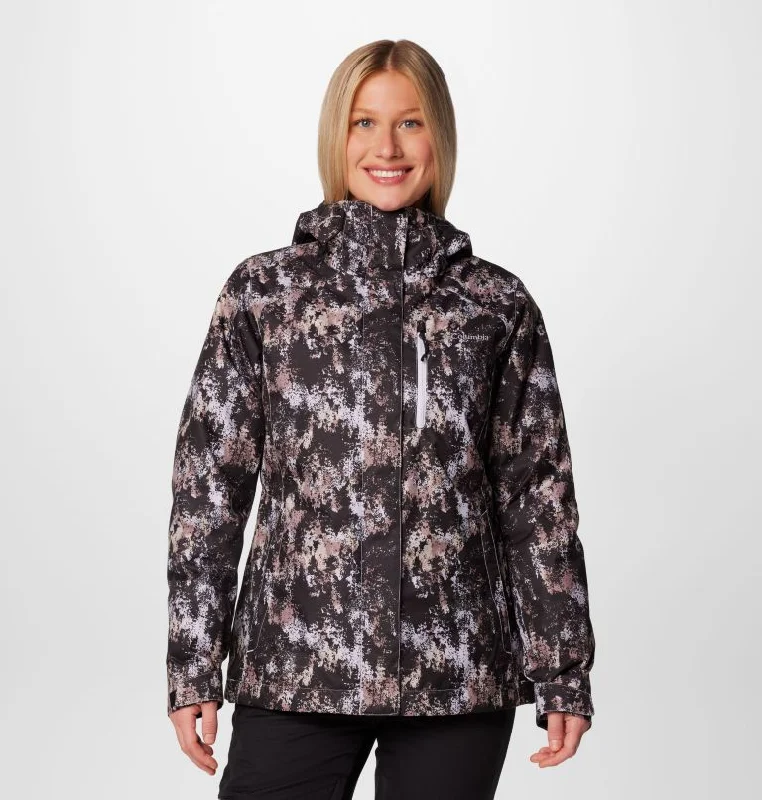 Women's Whirlibird V Printed Interchange Jacket - Snowdrift Timberwild Print Women's Patagonia jackets