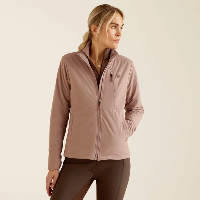 Women's Rion StretchShell Insulated Jacket - Twilight Mauve Women's elegant jackets