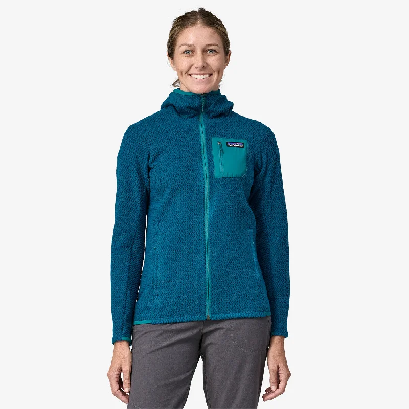 Women's R1 Air Full-Zip Hoody - Lagom Blue Women's must-have jackets