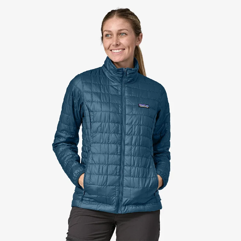 Women's Nano Puff Jacket - Lagom Blue Best women's jackets for winter