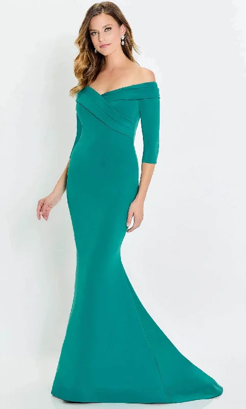 Montage by Mon Cheri M540 - Quarter Sleeve Mermaid Evening Gown Club party dresses