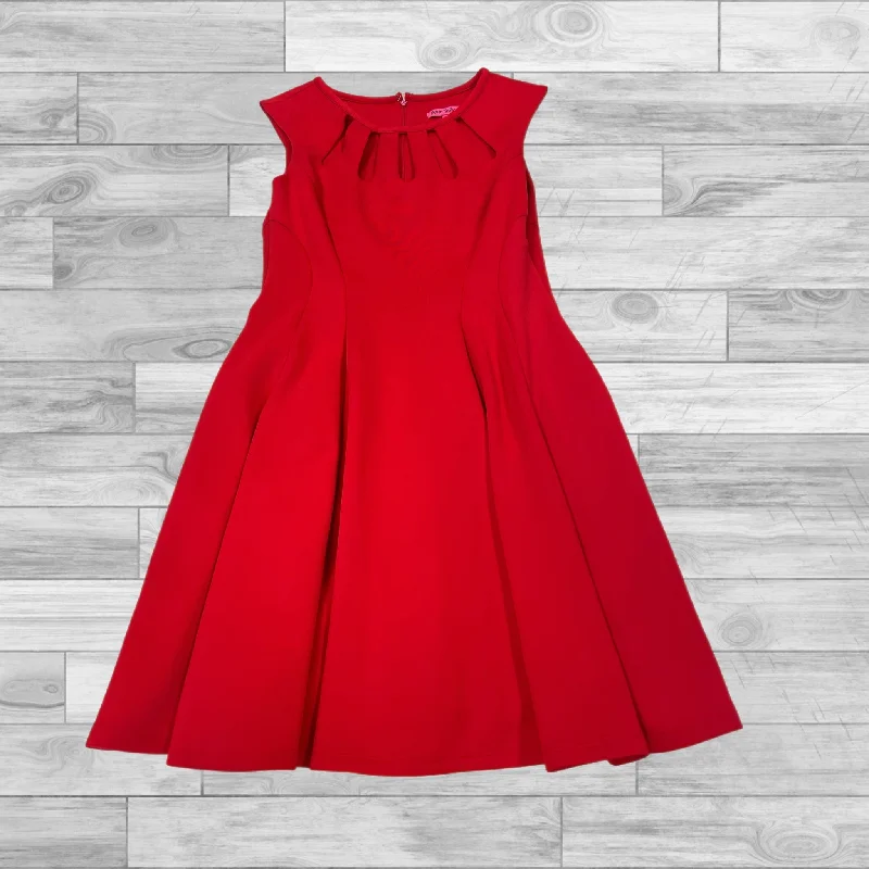 Dress Casual Short By Betsey Johnson In Red, Size: 6 Mini Skirt Casual