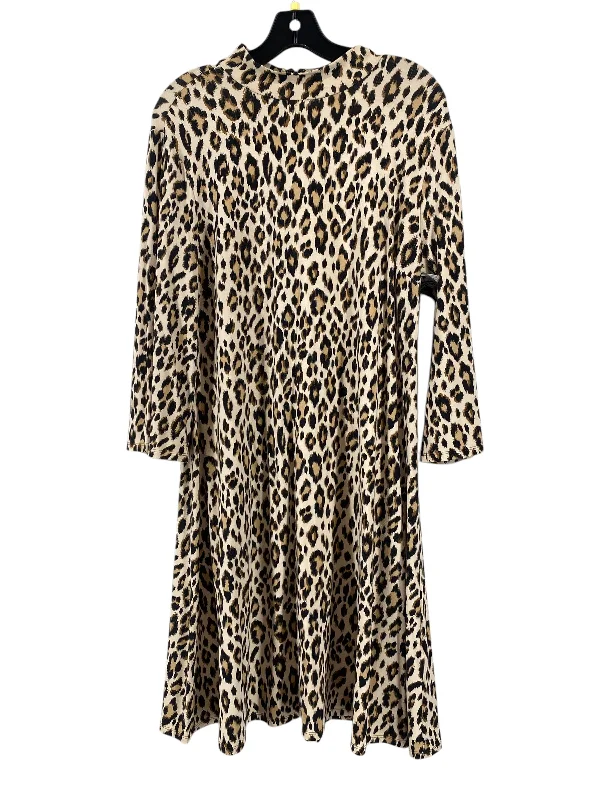 Dress Casual Short By Chicos In Animal Print, Size: 2 Mini Skirt Fashion