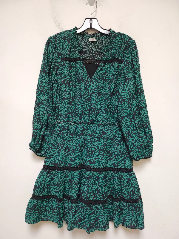 Dress Casual Short By Joie In Black & Green, Size: M High-waist Denim Skirt