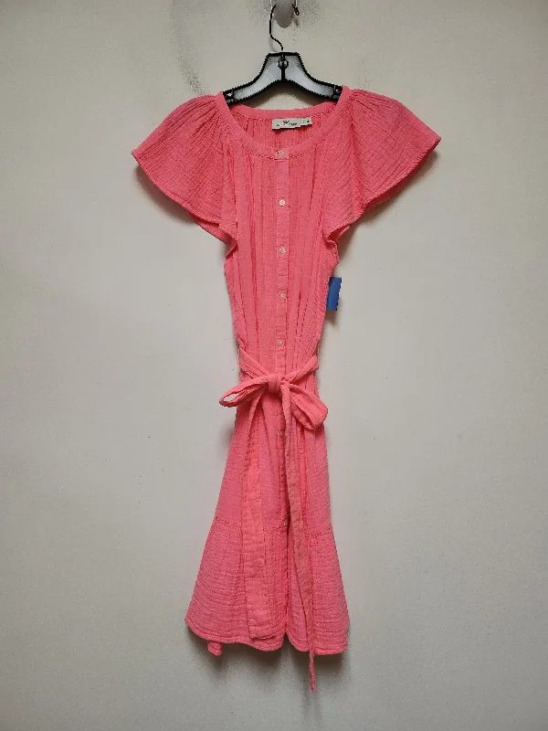 Dress Casual Short By Vineyard Vines In Pink, Size: M Vintage Pleated Skirt