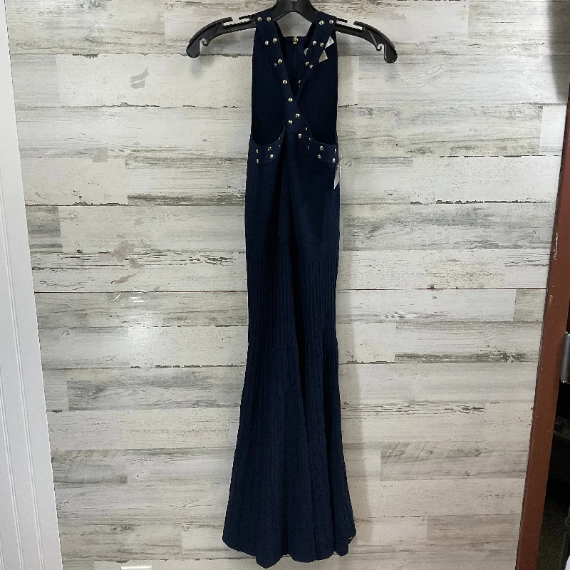 Dress Party Midi By Michael Kors In Navy, Size: S Summer Midi Skirt