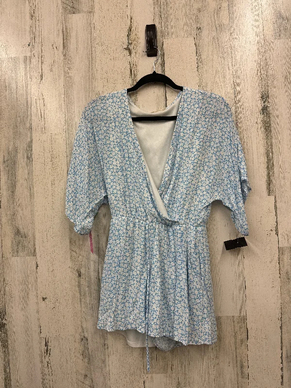 Blue Romper Altard State, Size Xs Bold pattern unclassified dresses