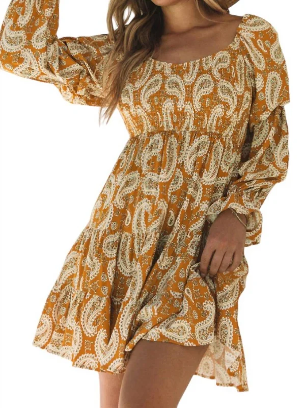 Boho Dress In Yellow Festival unclassified dresses