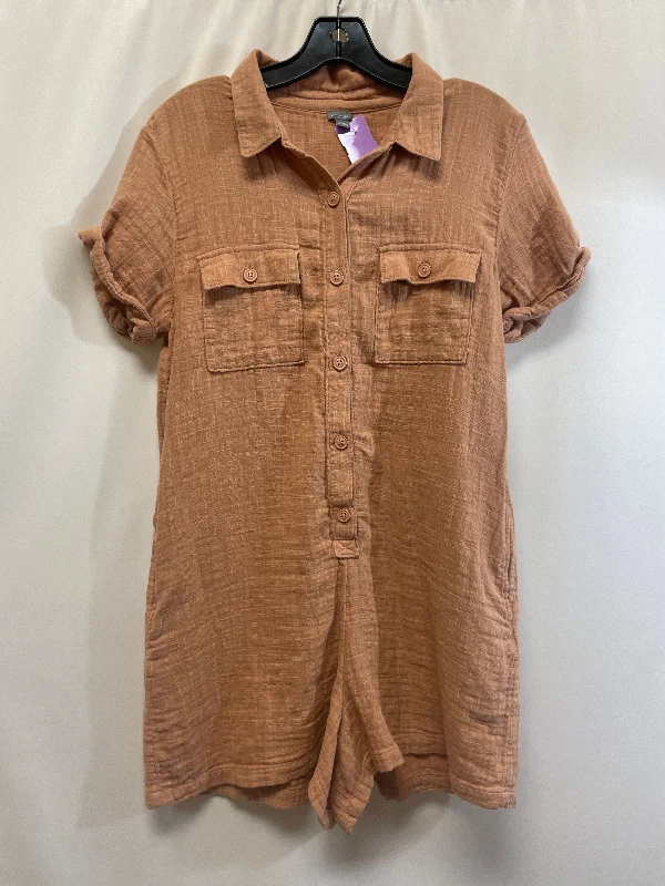 Brown Romper Aerie, Size M Sleeveless unclassified dresses