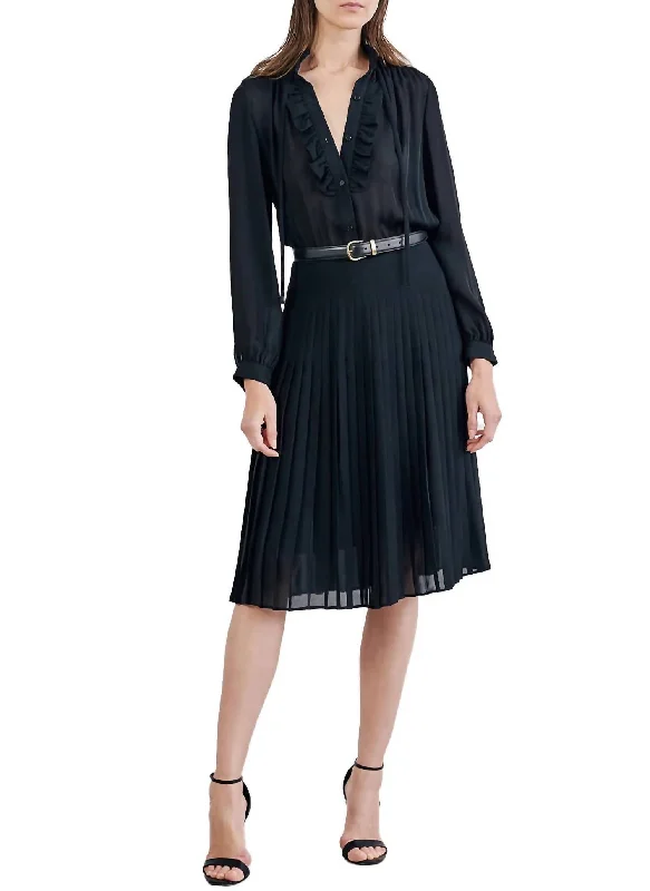 Claire Dress In Black Smocked unclassified dresses