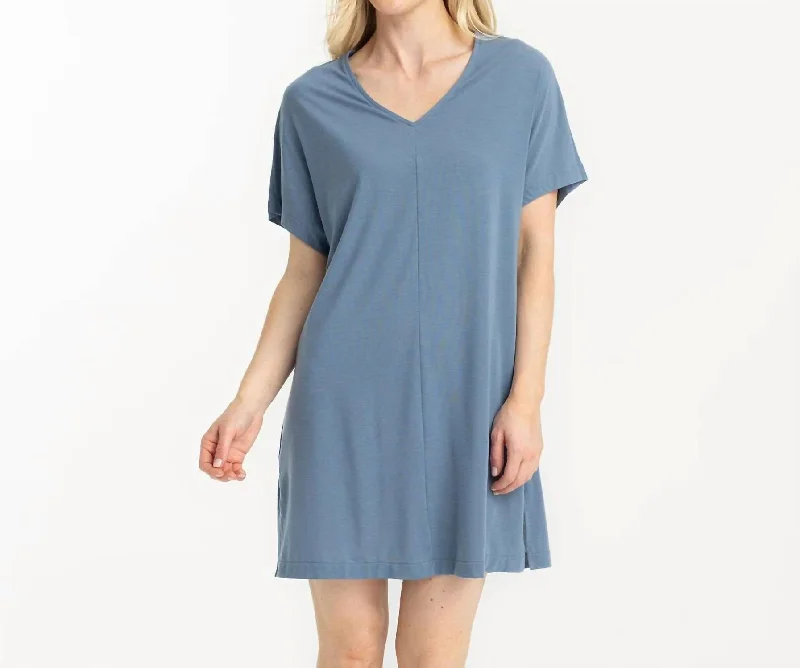 Elevate Coverup Dress In Bluestone Date night unclassified dresses