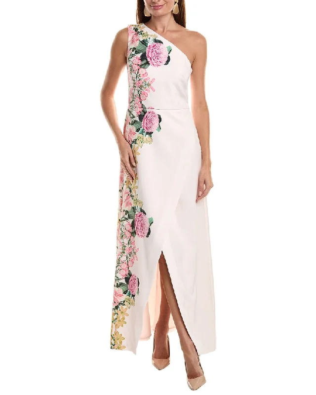 Kay Unger Carissa One-Shoulder Gown Spring unclassified dresses