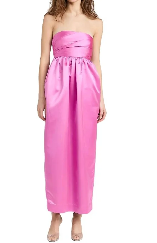 Luxie Dress In Magenta Formal unclassified dresses