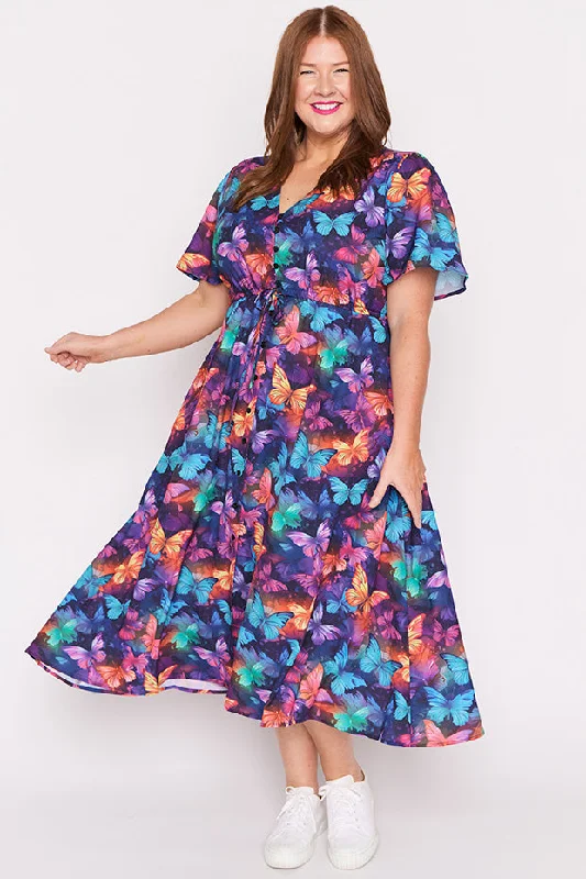 Marley Butterfly Rainbow Dress Vacation unclassified dresses