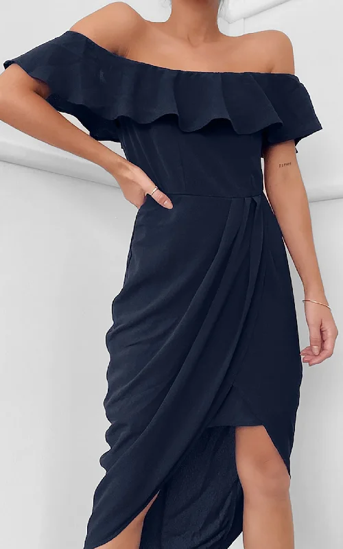 Melanie Dress - Navy Trendy new unclassified dresses