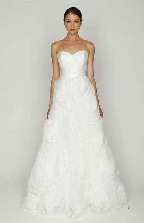 Monique Lhuillier Rosette Gown - Bliss Collection 2012 Comfortable unclassified dresses