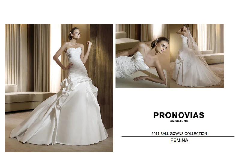 Pronovias Pronovias Femina Size 10 Floral unclassified dresses