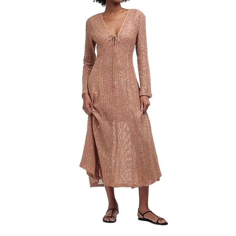 Sarai Dress In Pecan Luxury unclassified dresses