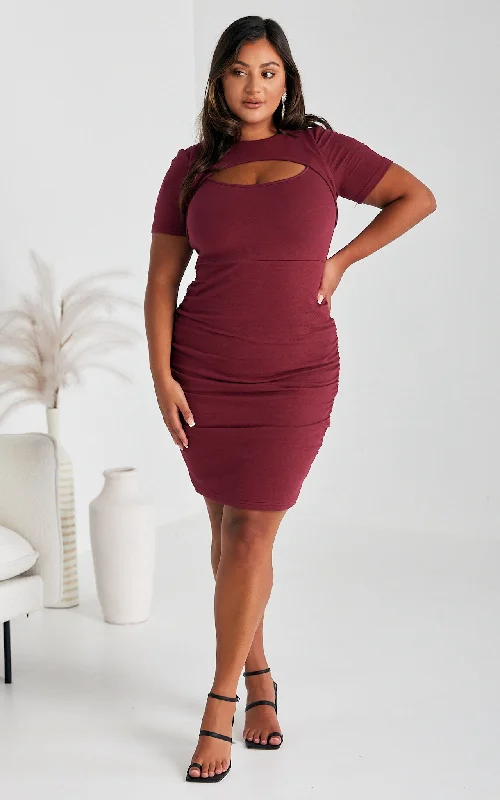 Sienna Dress - Wine Soft fabric unclassified dresses